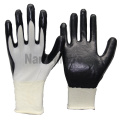 NMSAFETY al por mayor 13g nitrilo seguridad trabajo guante construcción trabajo safty guantes
